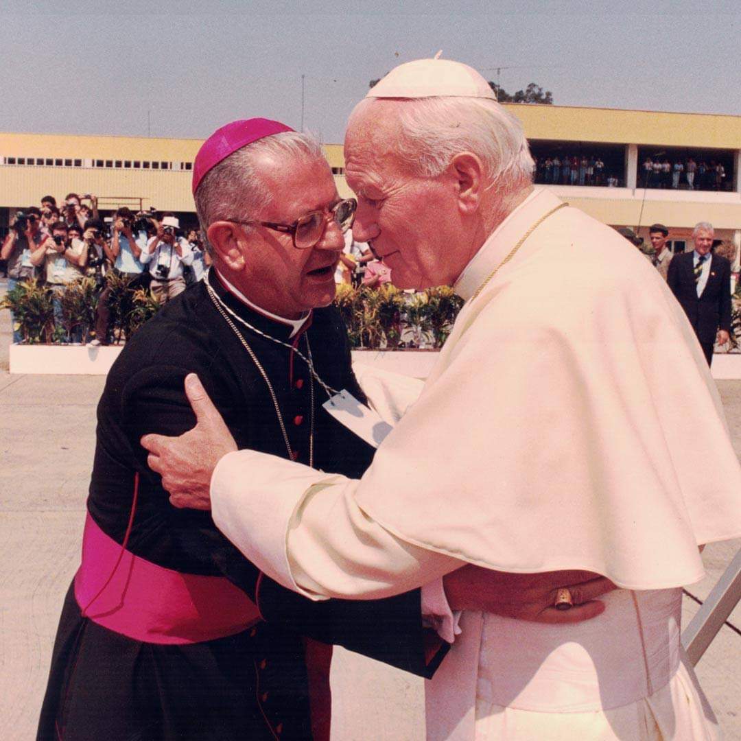 Dom Bonifácio e Papa São João Paulo II