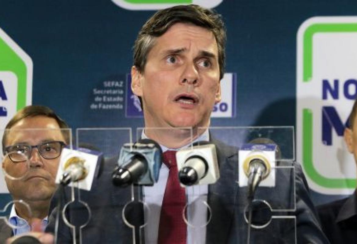 O secretário de Fazenda, Rogério Gallo. Foto: Reprodução